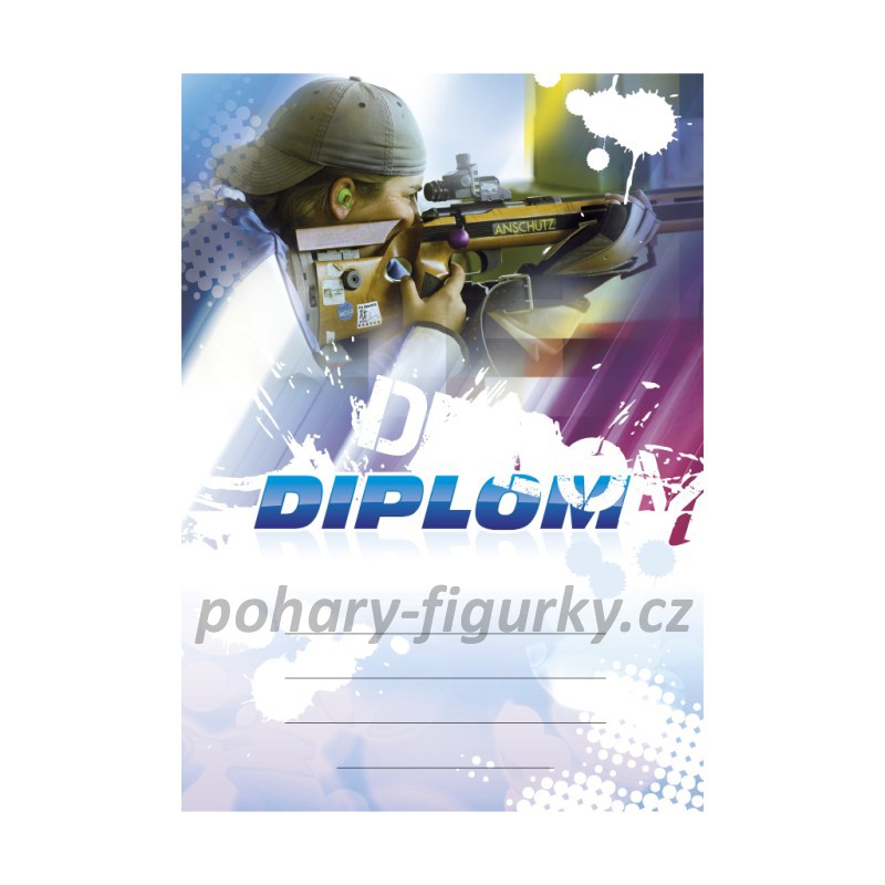 Diplom střelba puška 6653