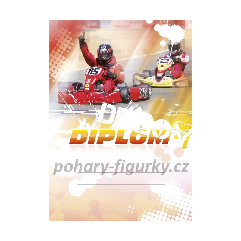 Diplom motokáry 6663
