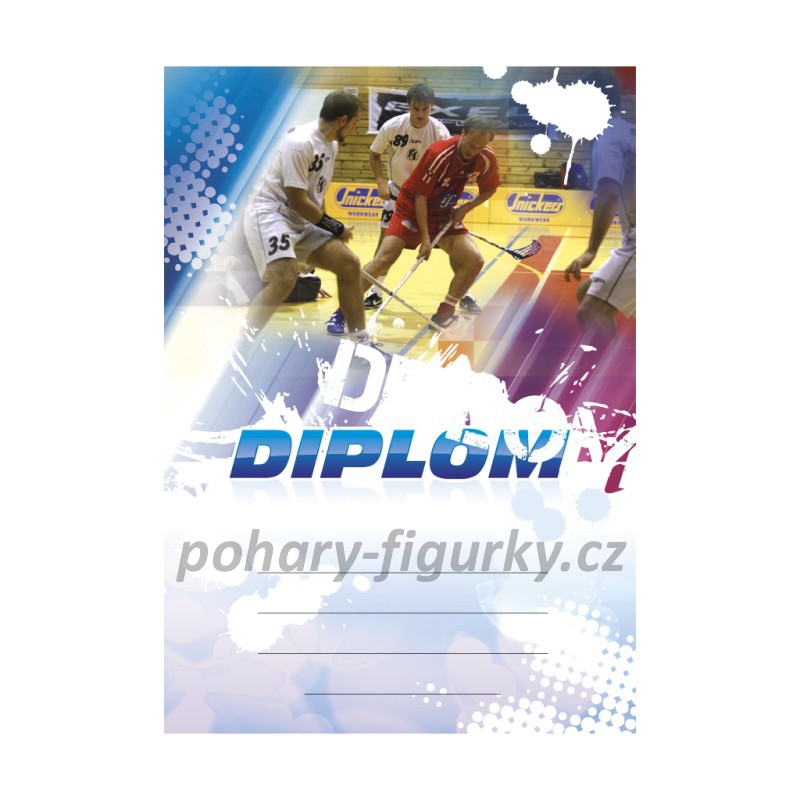 Diplom florbal 6616