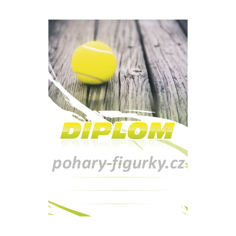 Diplom tenis 6622