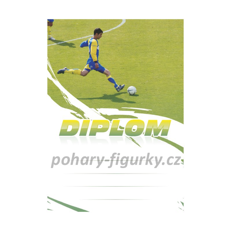 Diplom fotbal 6604