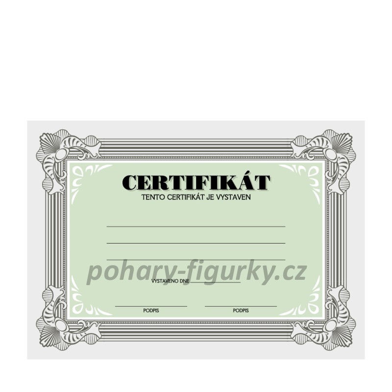 Certifikát 6710