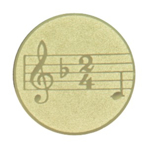 emblém hudba noty 109