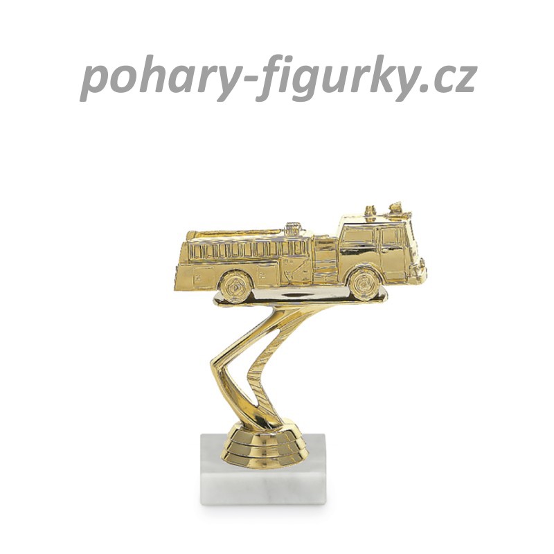 Figurka hasičské auto 8034