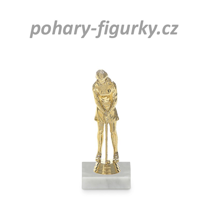 Figurka golf putting žena 8635