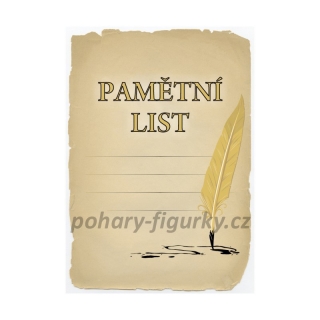 Pamětní list 6707