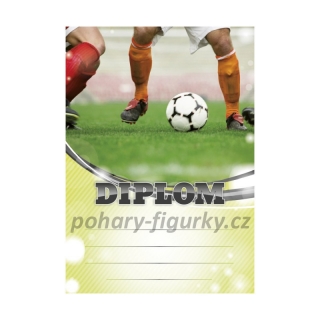 Diplom fotbal 6601