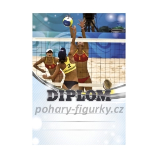 Diplom beach volleyball ženy 6638