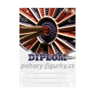 Diplom šipky 6677