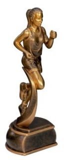 Trofej atletika běh žena 39685